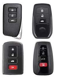 Replacement Toyota keys